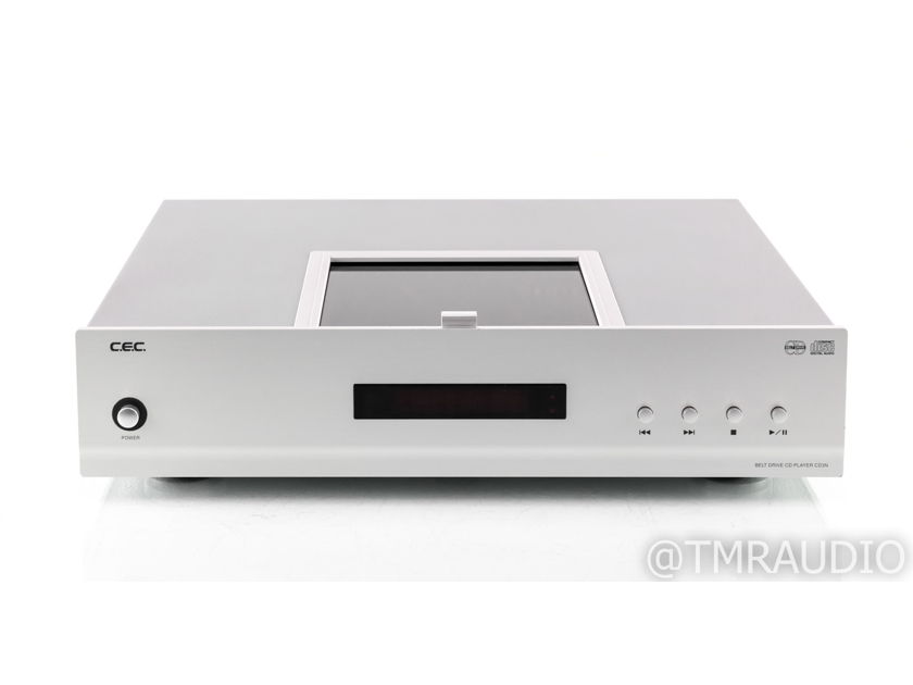 CEC CD3N Dual-Belt CD Player; CD-3N; Remote (28032)