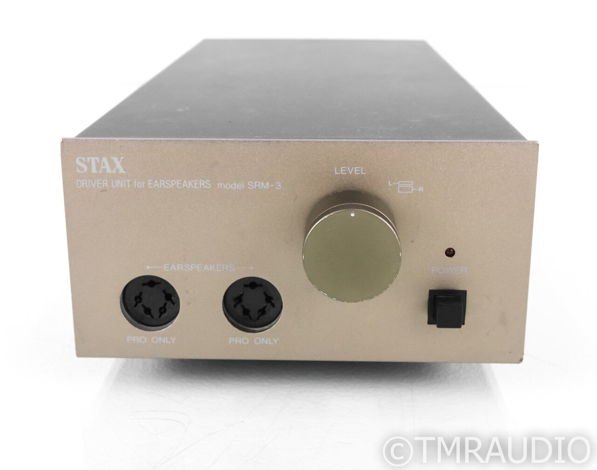 Stax SRM-3 Headphone Amplifier for Earspeakers; Driver;...