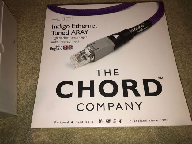 The Chord Company Digital Indigo Tuned Aray ethernet st...
