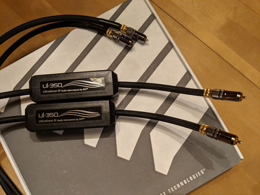 MIT Spectral UL-350 HD Ultralinear III RCA interconnects 1.5m