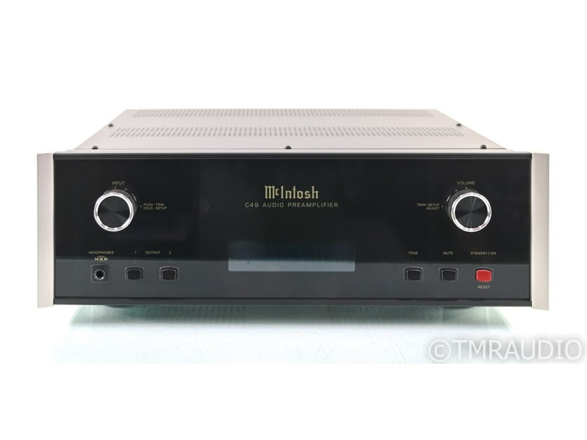 McIntosh C49 Stereo Preamplifier; C-49; MM / MC Phono; Remote (31855)