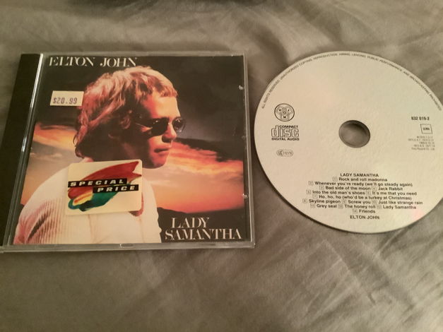 Elton John DJM Records Germany Compact Disc Lady Samantha