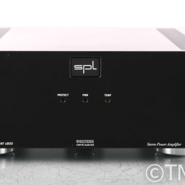 SPL Performer s800 Stereo Power Amplifier; S-800; Black...
