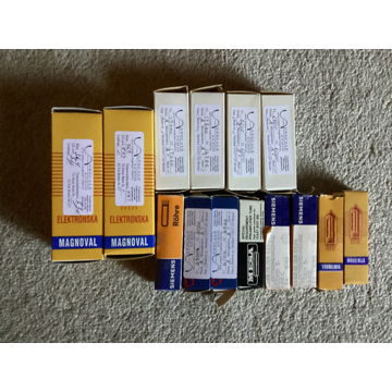 LOWER PRICE - Selling my stash of tubes over 20 years -...