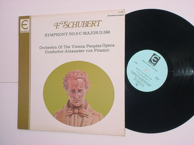 EUPHORIA E-2067 Classical lp record  Franz Schubert sym...
