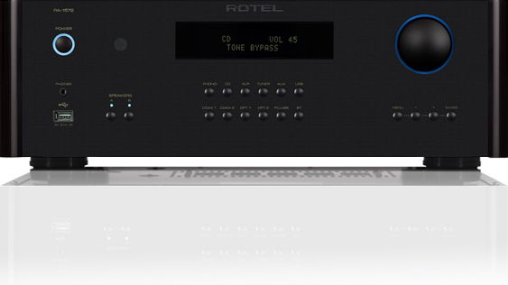 Rotel RA 1572 –120w/ch Integrated Stereo Amplifier–Blac...