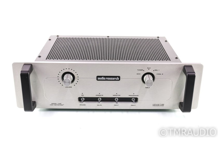 Audio Research LS16 MKII Stereo Tube Preamplifier; LS-16 Mark 2; Silver; Remote (28684)