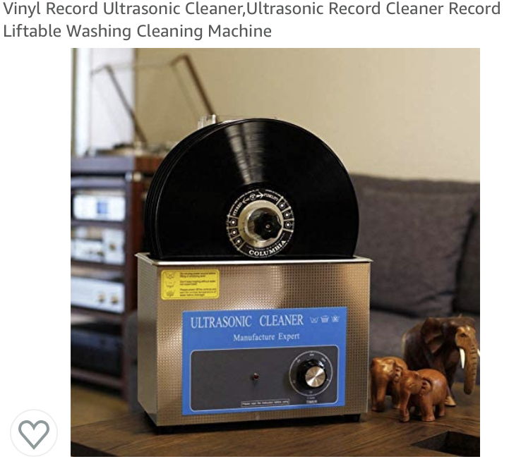 Record cleaning machine 