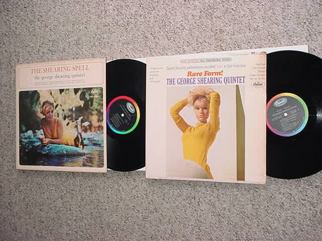 The George Shearing Quintet 2 lp records Shearing Spell...
