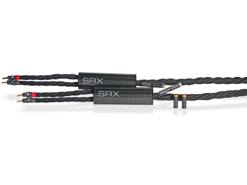 Synergistic Research SRX Slimline Speaker Cables - new compacted version of the SRX speaker cables