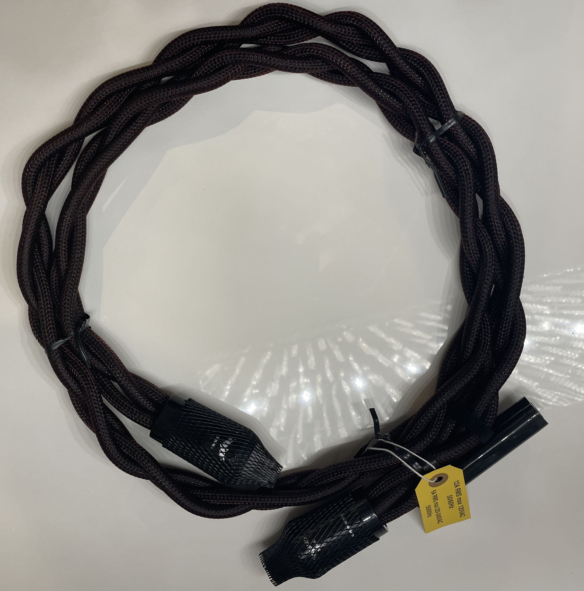 AudioQuest Firebird Source Power Cable. Braided Cable. ...