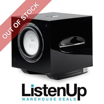 REL S / 510 Compact Medium 10" Home Subwoofer - Gloss B...