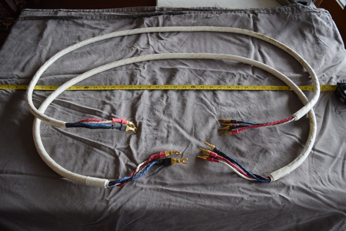 Tara Labs 1.5 meter RSC Prime Biwire Speaker Cables (2)