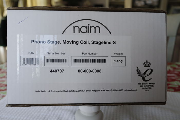 Naim Stageline S Phono Stage with i-Supply and Cables