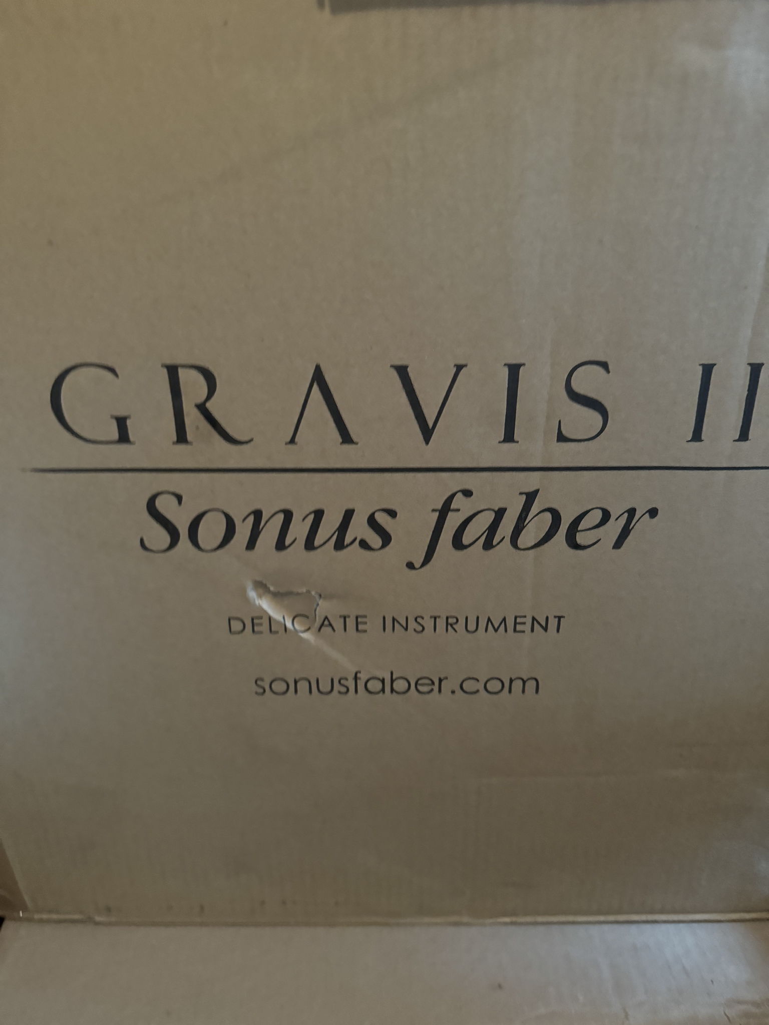 Sonus Faber gravis 2 walnut new sealed in the box 📦 2
