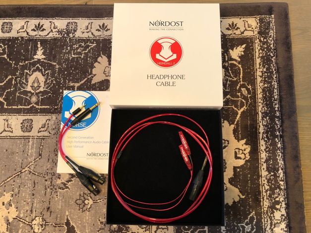 Nordost Heimdall 2 Headphone Cable  for Focal Utopia an...