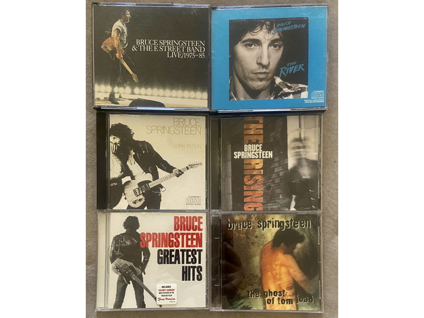 Bruce Springsteen 9 CD Lot