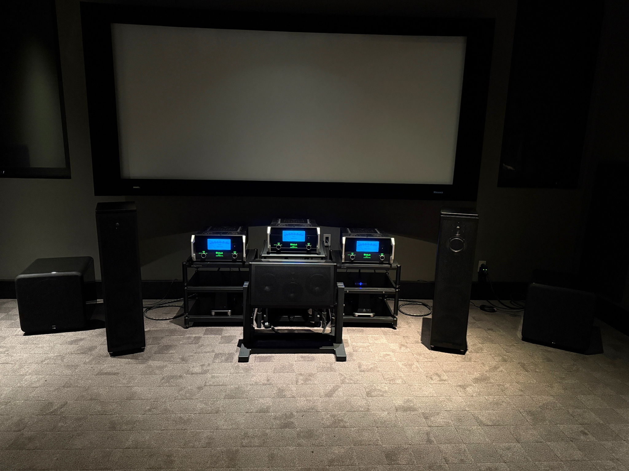 Front of system