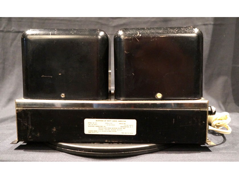 McIntosh MC-60 - Vintage Tube Monoblock Amplifiers (Pair)