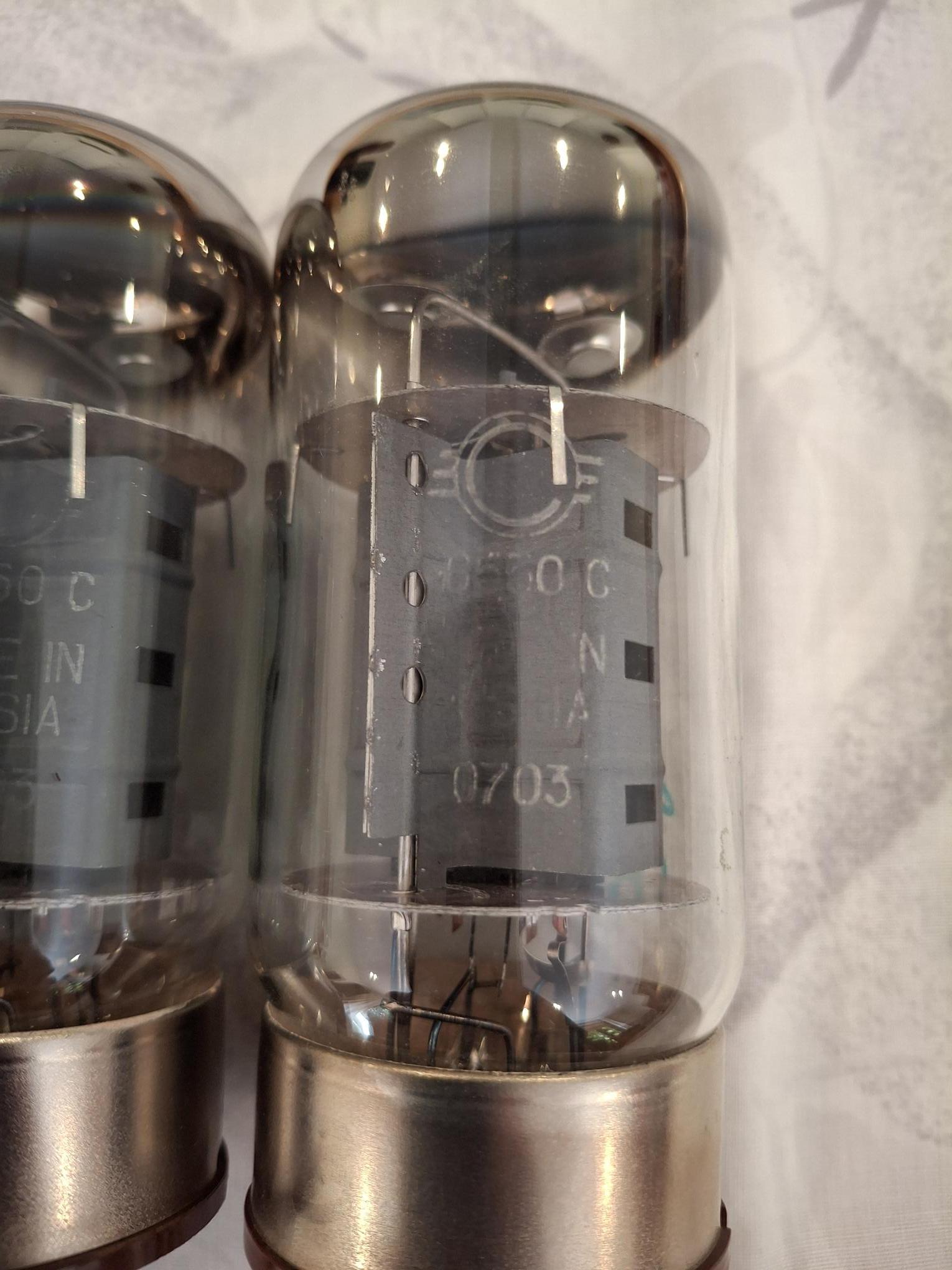 Svetlana Tubes 6550C Winged C - TWO QUADS AVAILABLE 3