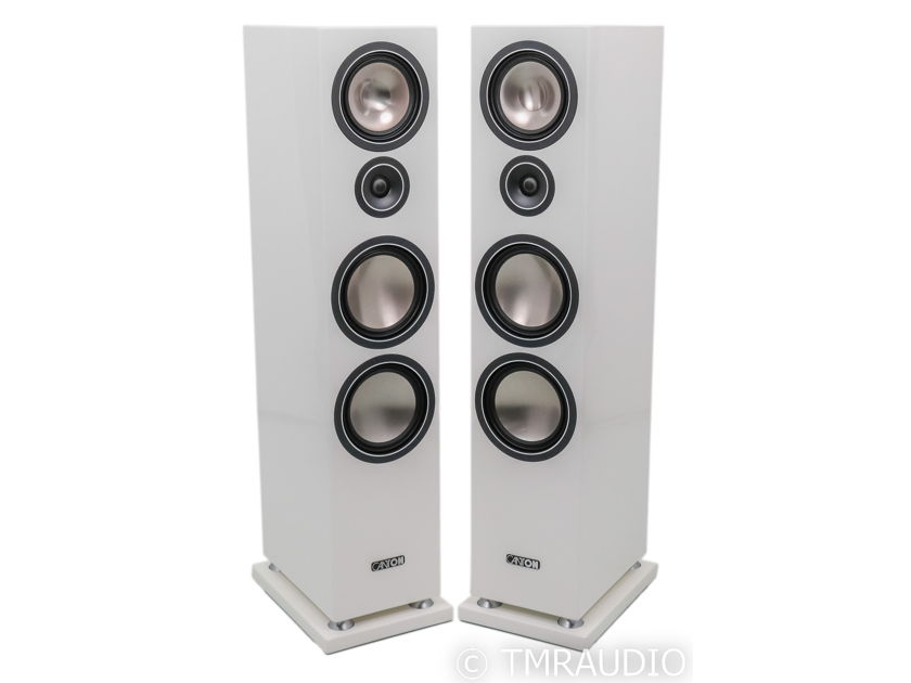 Canton Chono SL 596.2 DC Floorstanding Speakers; White Pair (Open Box) (46703)