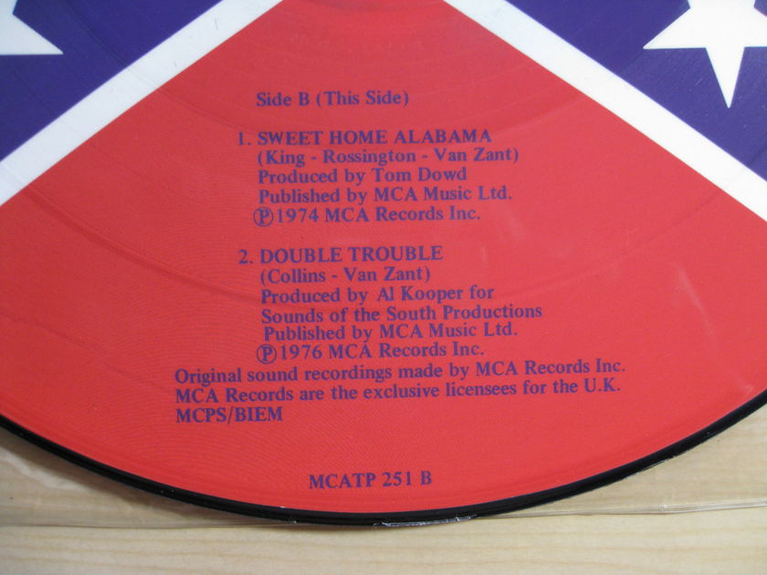 Lynyrd Skynyrd - Freebird - RARE PICTURE DISC UK IMPORT 1982 MCA Records MCATP 251