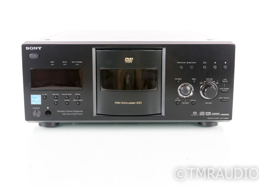 Sony DVP-CX995V 400 Disk Changer DVD / SACD Player; DVPCX995V; Remote (19440)