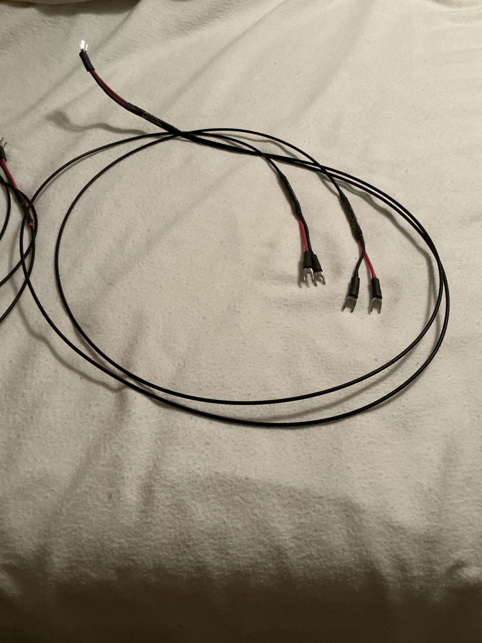 Audience AU24 Bi-Wire 2M Spade to Spade Pair of Speaker... 2