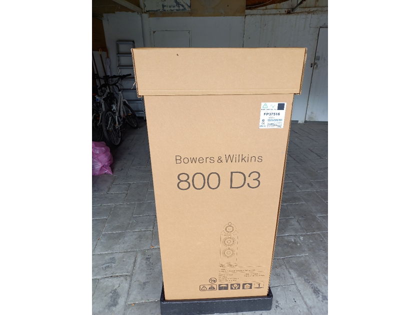 B&W (Bowers & Wilkins) 800D3 Gloss Black as New