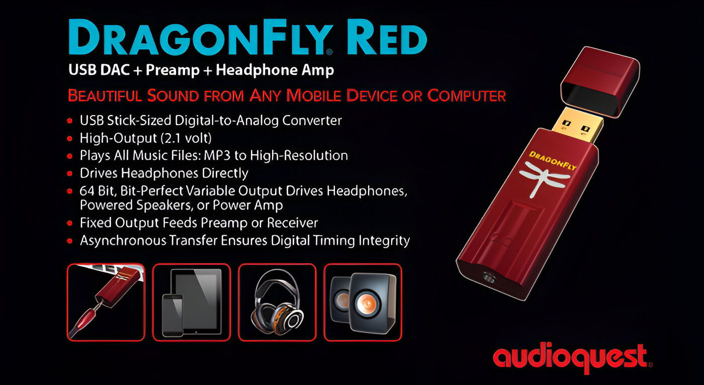 FOUND IN THE WAREHOUSE: AudioQuest Dragonfly Red Produc... 7