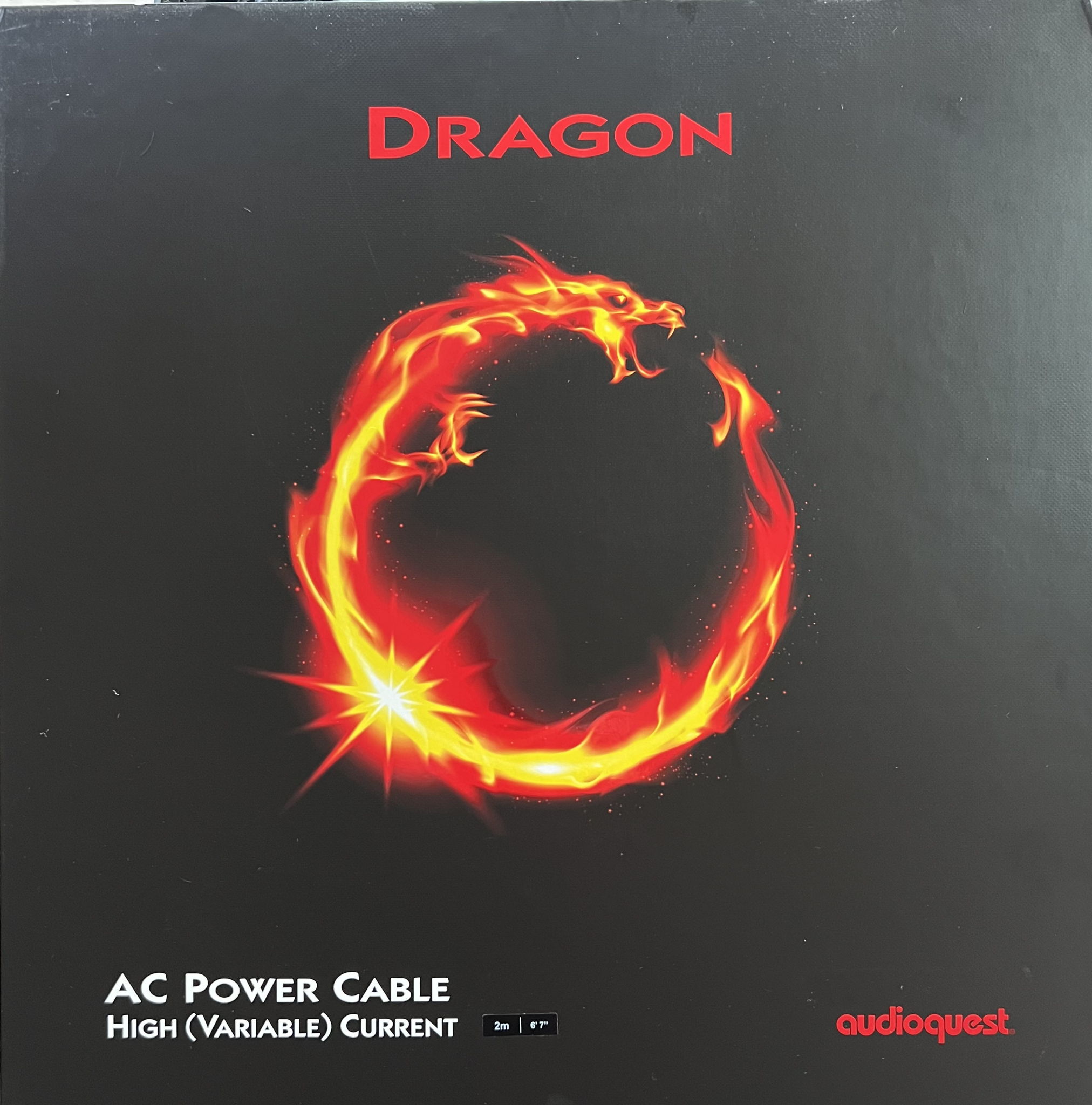 AudioQuest Dragon 2 Meter High Current Power Cable $4000 2