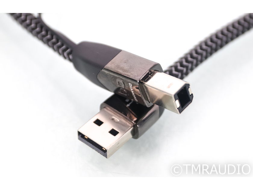 Audioquest Diamond USB Cable; 0.75m Digital Interconnect; 72v DBS (44769)