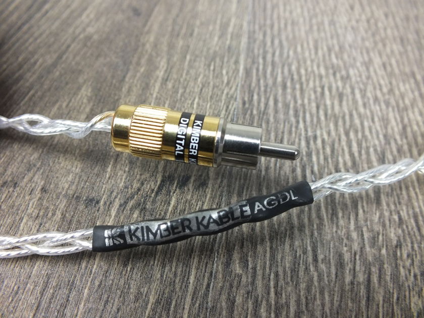 Kimber Kable AGDL silver digital interconnect RCA 0,5 metre