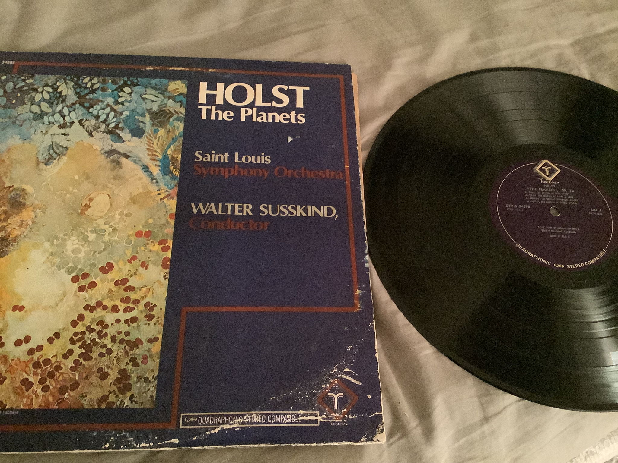 Saint Louis Symphony Orchestra QS Quadraphonic  Holst T... 2