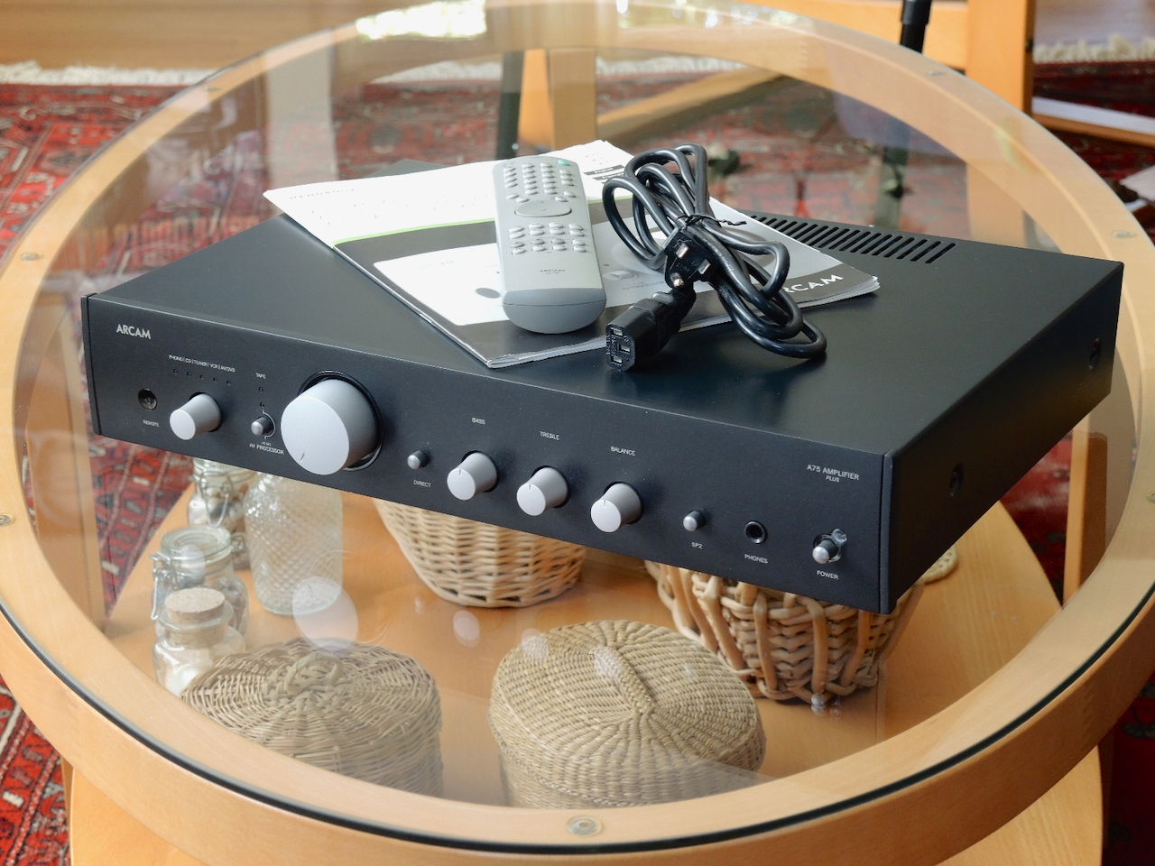 Arcam A75 Plus, Integrated Amplifier, 50 W For Sale