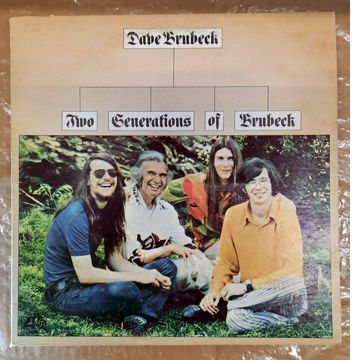 Dave Brubeck ‎– Two Generations Of Brubeck 1973 EX Viny...
