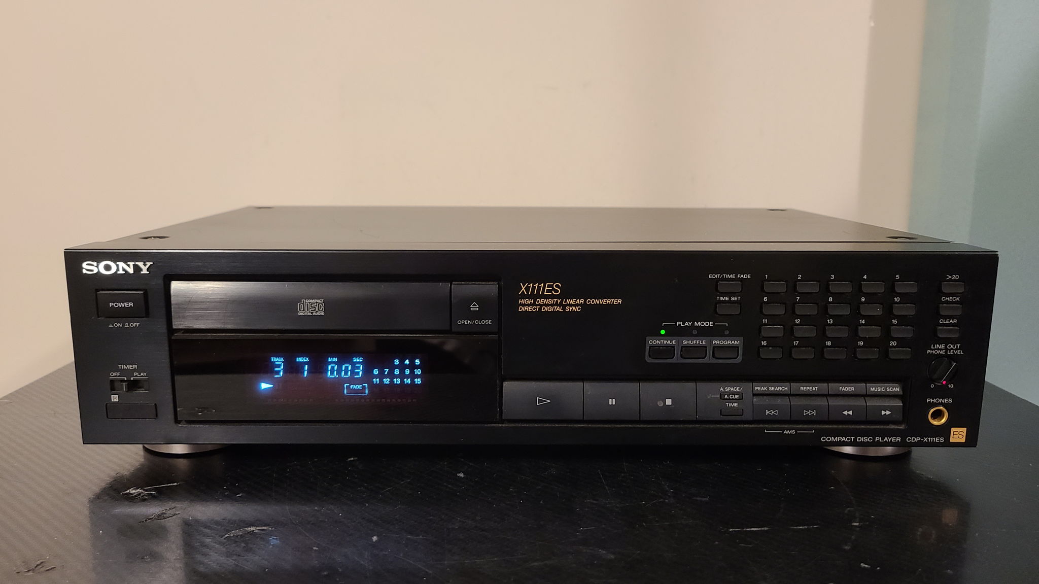 Sony CDP-X111ES CD Player