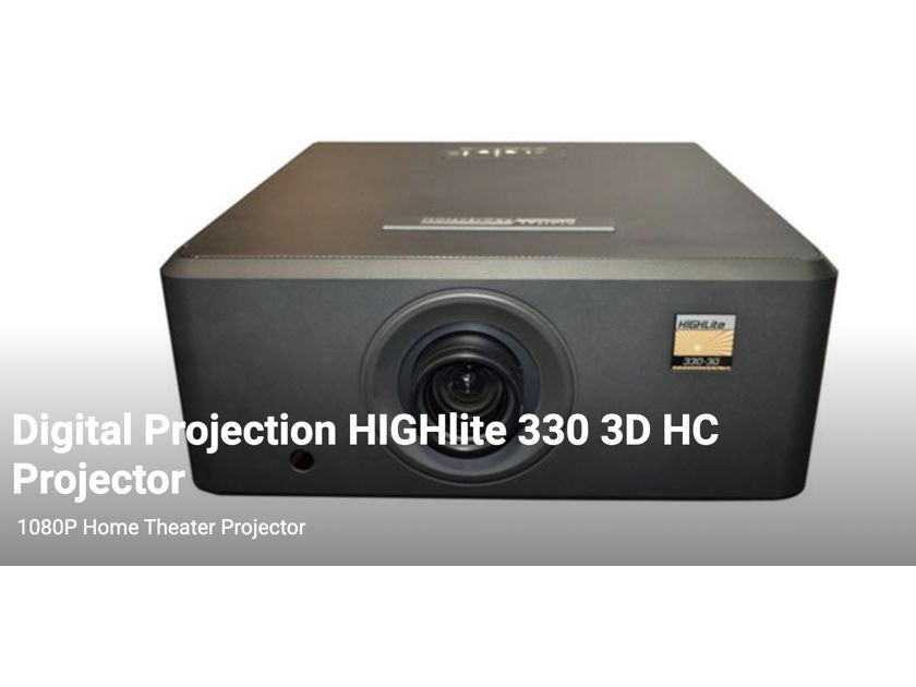 Digital Projection HIGHLite Cine 330 3D