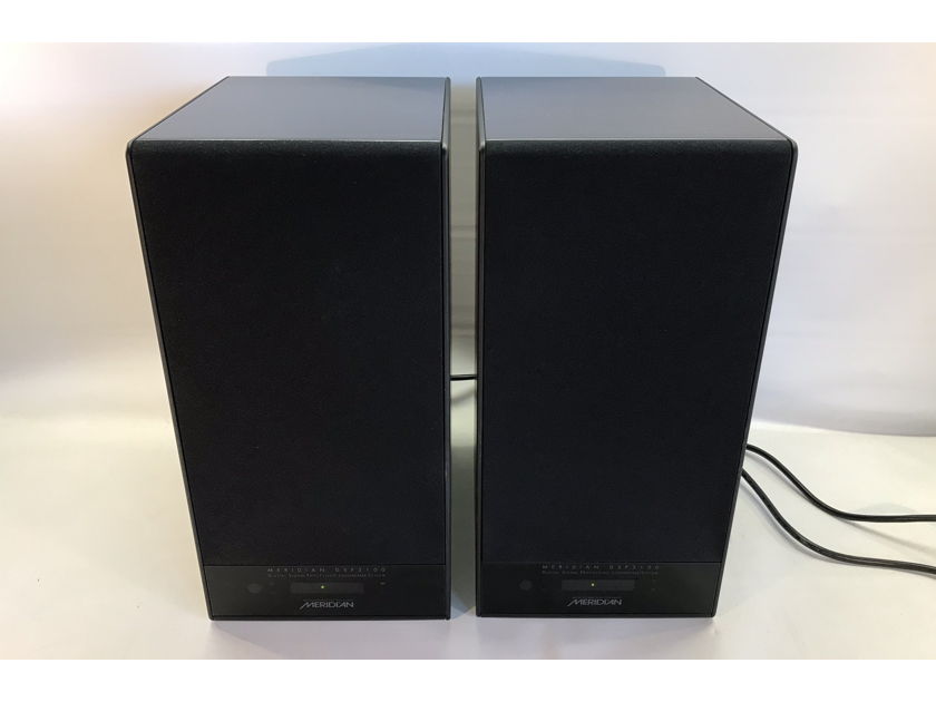 Meridian DSP-3100 2-WAY, ACTIVE, PROGRAMMABLE SPEAKERS W/ALL ACCESSORIES, NEAR MINT