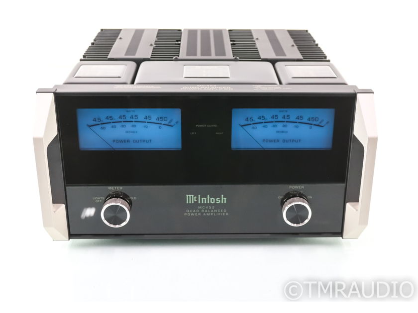 McIntosh MC452 Stereo Power Amplifier; MC-452 (29187)