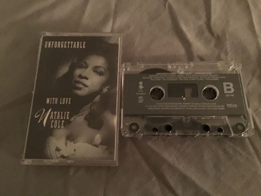Natalie Cole Pre Recorded Cassette  Unforgettable