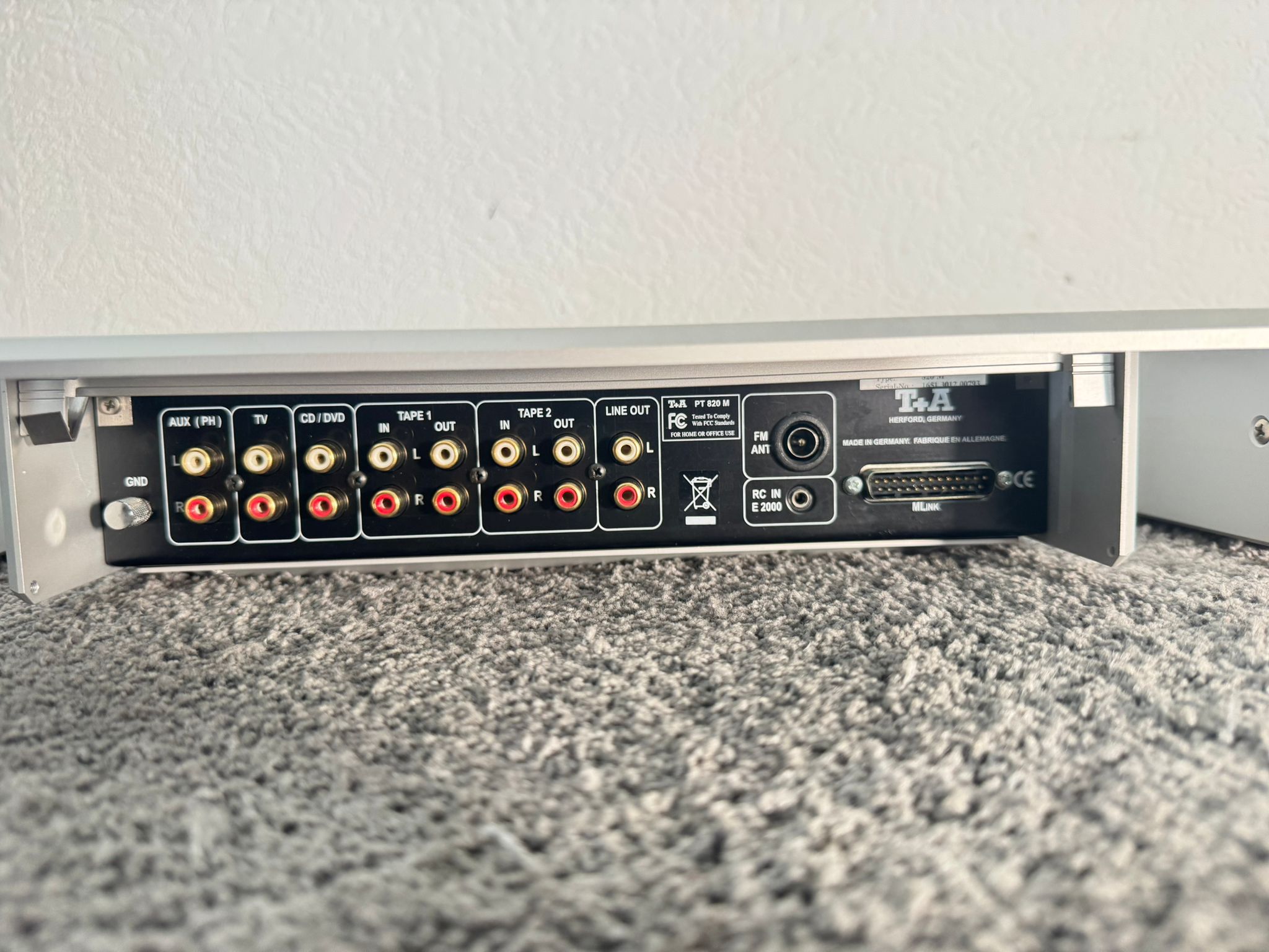 T+A Elektroakustik M820 M 820 complete system in silver 7