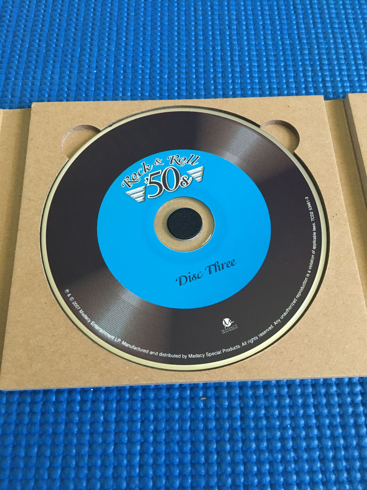 Madacy rock & roll 50s  Triple cd set 2008 4