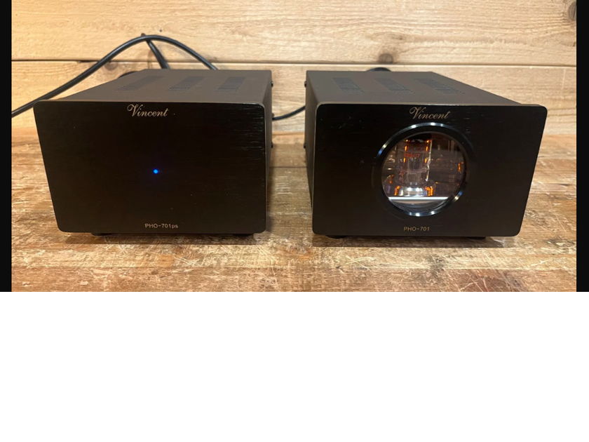 Vincent PHO-701 phono preamp with ext power supply
