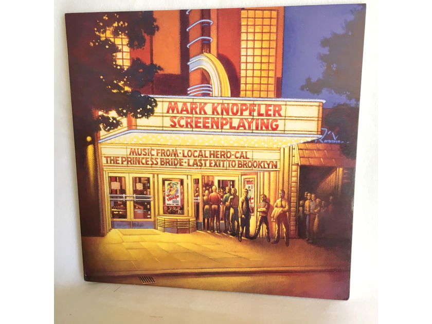 JUST REDUCED! RARE 2 LP UK/EURO  1993 Mark Knopfler's "Screenplaying" NM Vinyl...$55