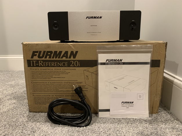 Furman IT Reference 20, Mint, 3 Months Old (IT REF 20)