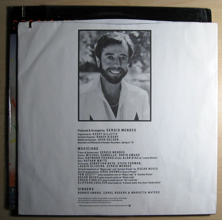 Sergio Mendes & Brasil '88 - Magic Lady 1979 NM- Vinyl ... 6