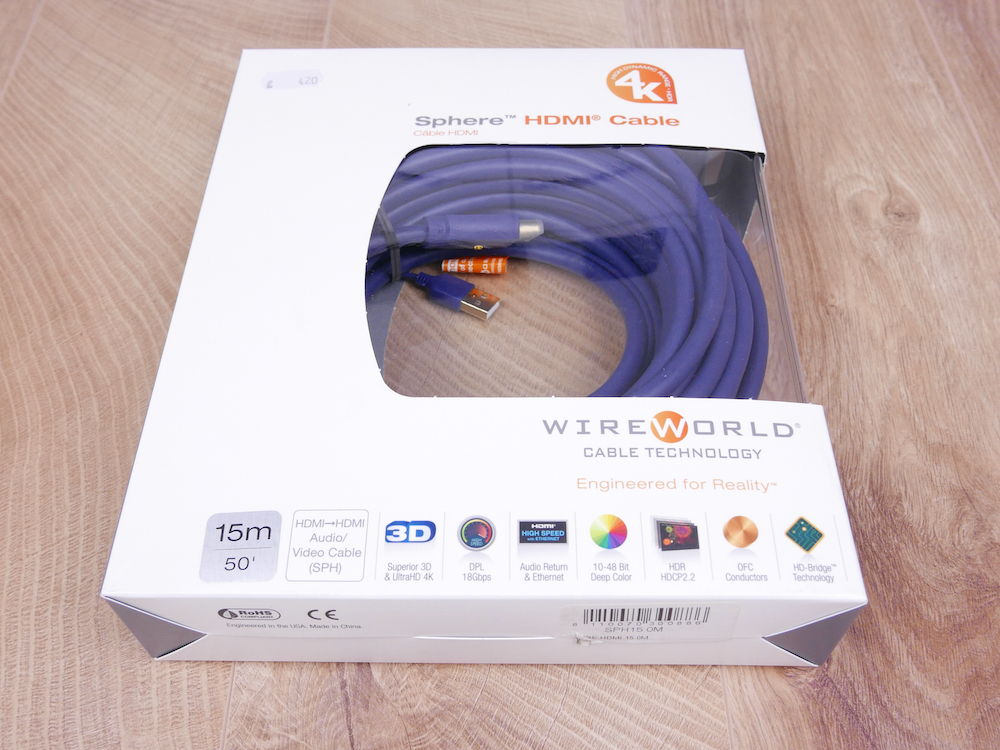 Cable HDMI 2.0 M/M 15M Ultra HD 4K 18 Gbps