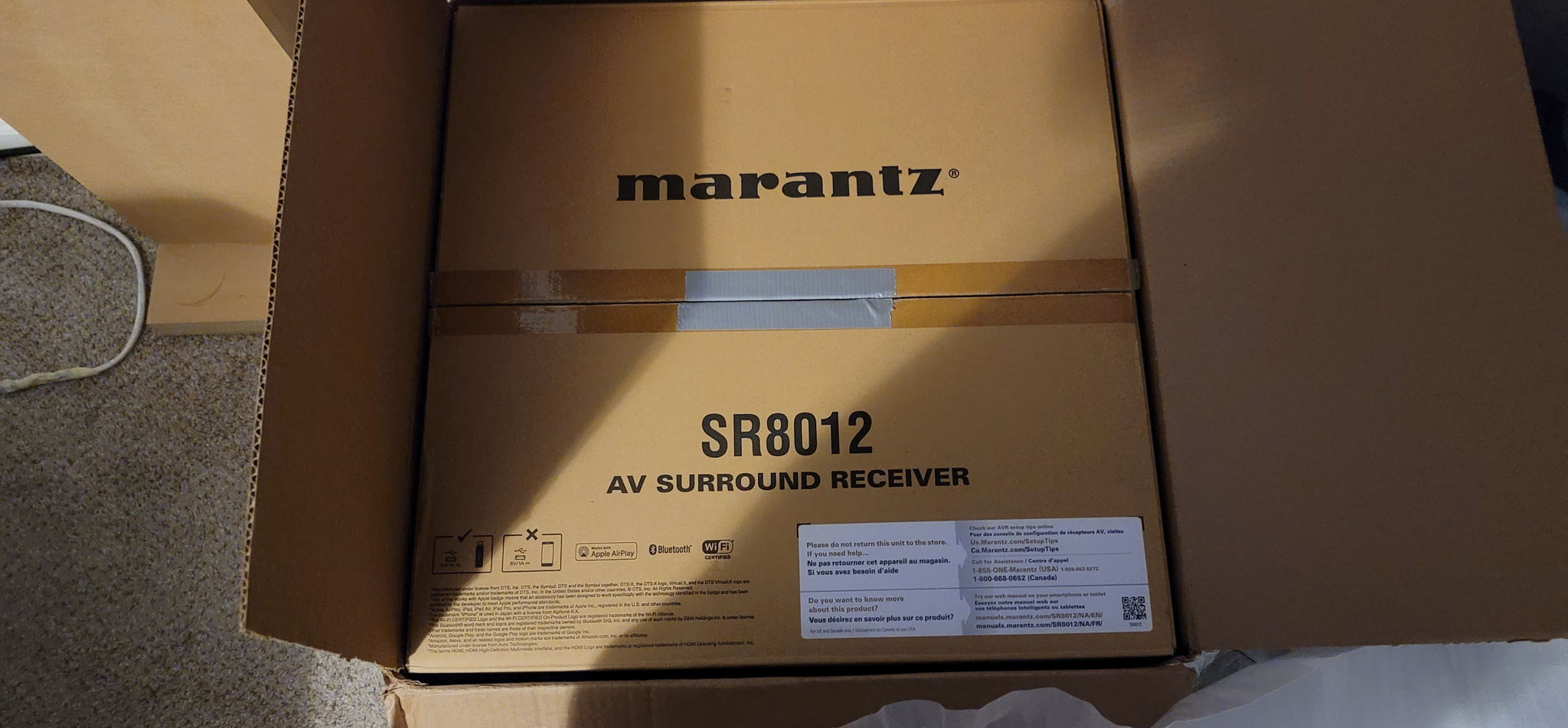Marantz SR8012 7
