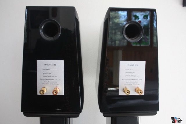 Aurum Cantus Leisure 2SE Speakers with matching stands...